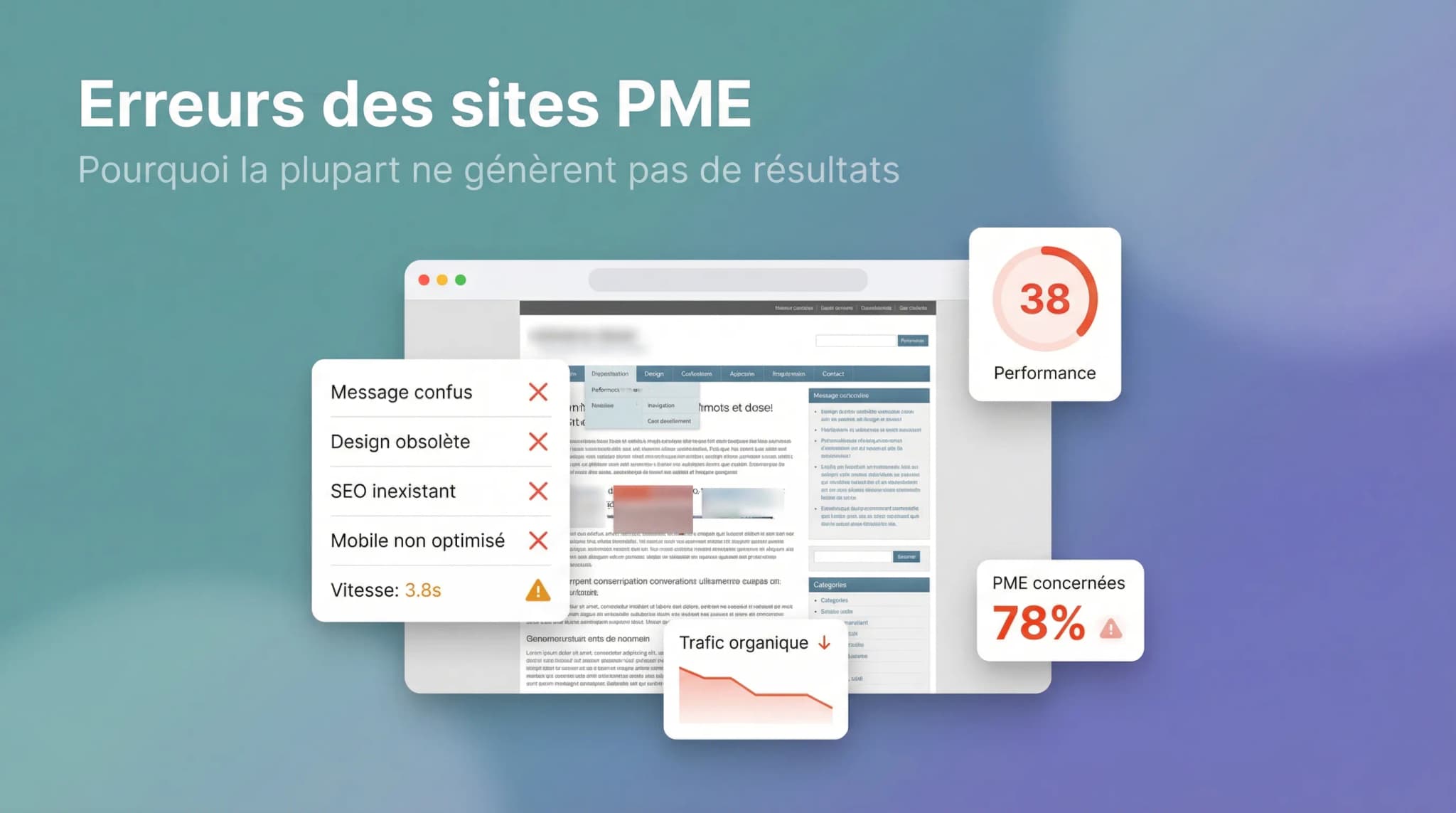 Pourquoi la plupart des sites de PME en Suisse ne génèrent pas de résultats