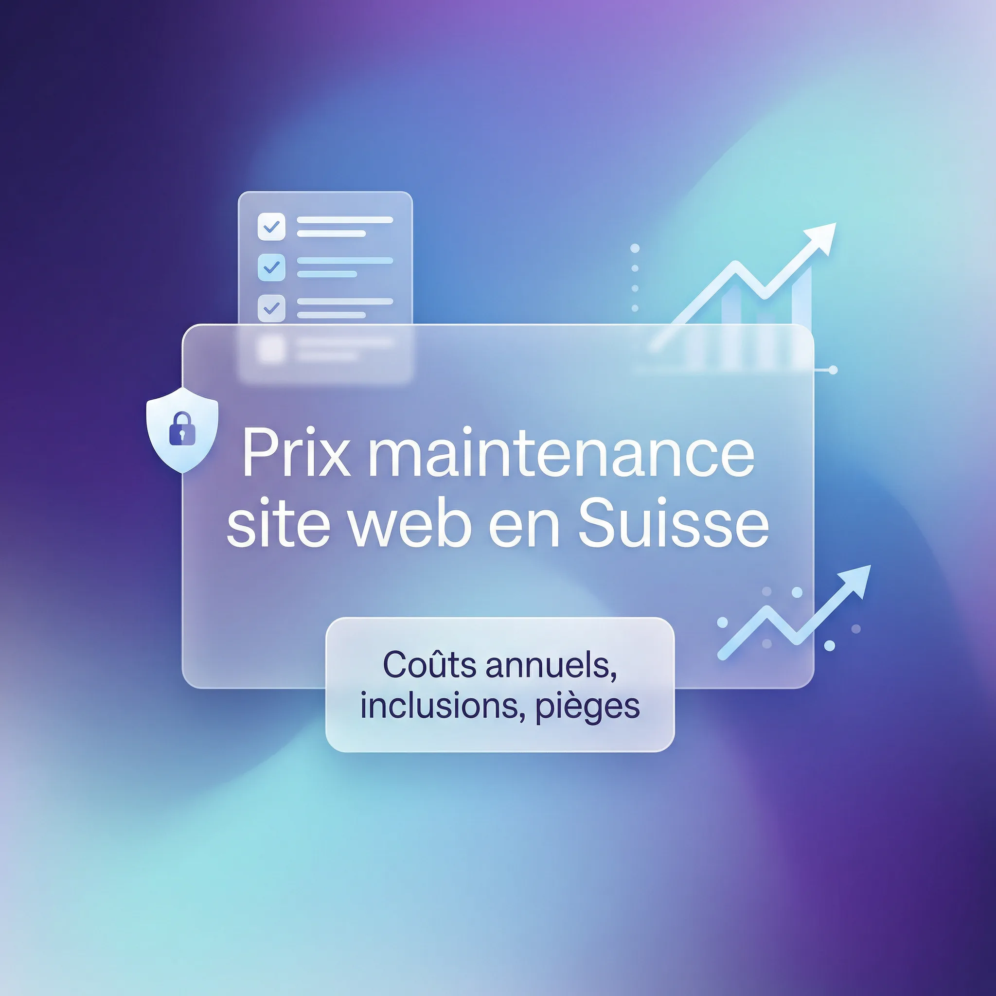Prix maintenance site web en Suisse: coûts annuels, inclusions et pièges