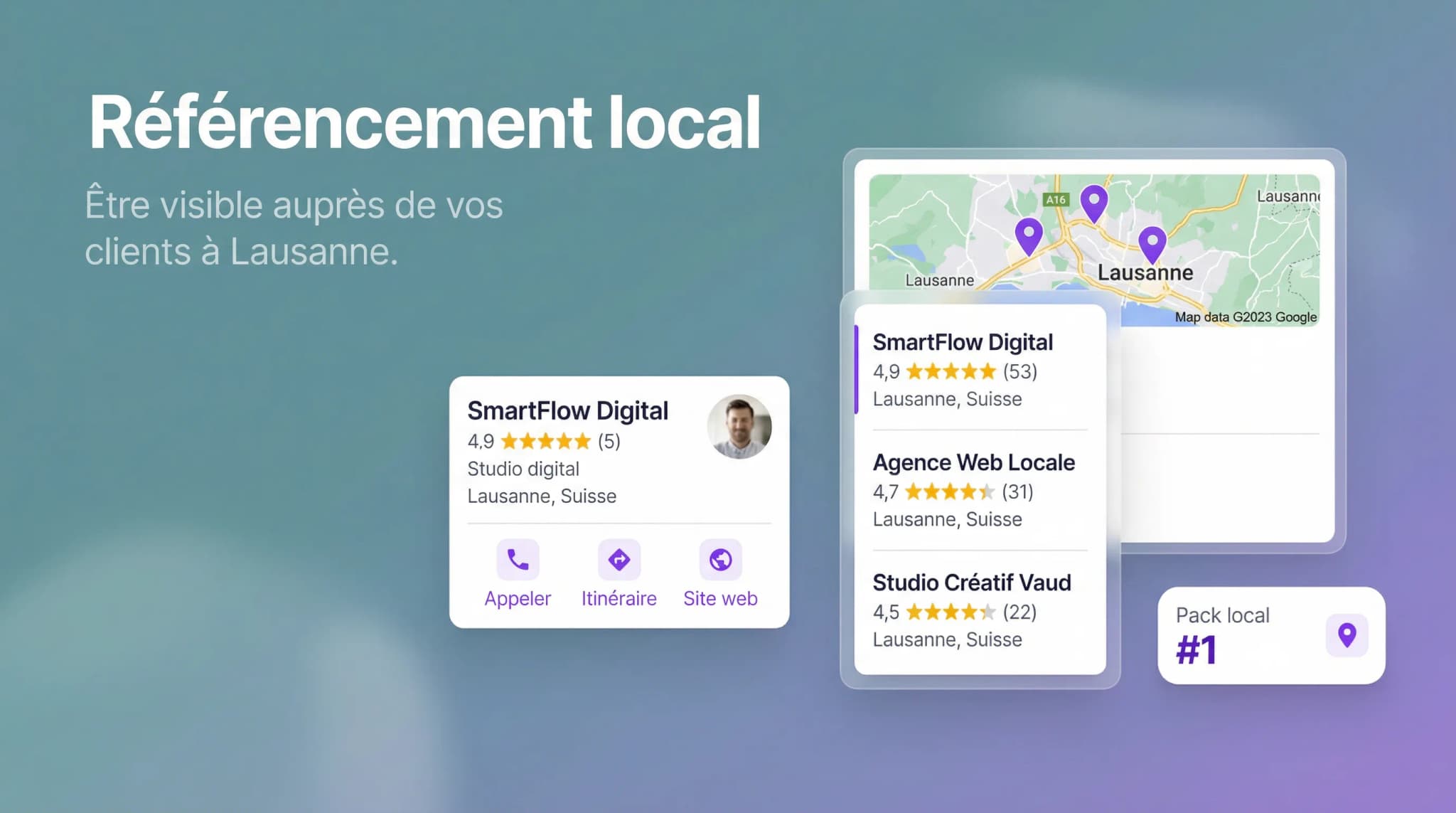 Référencement local à Lausanne : comment être visible auprès de vos clients