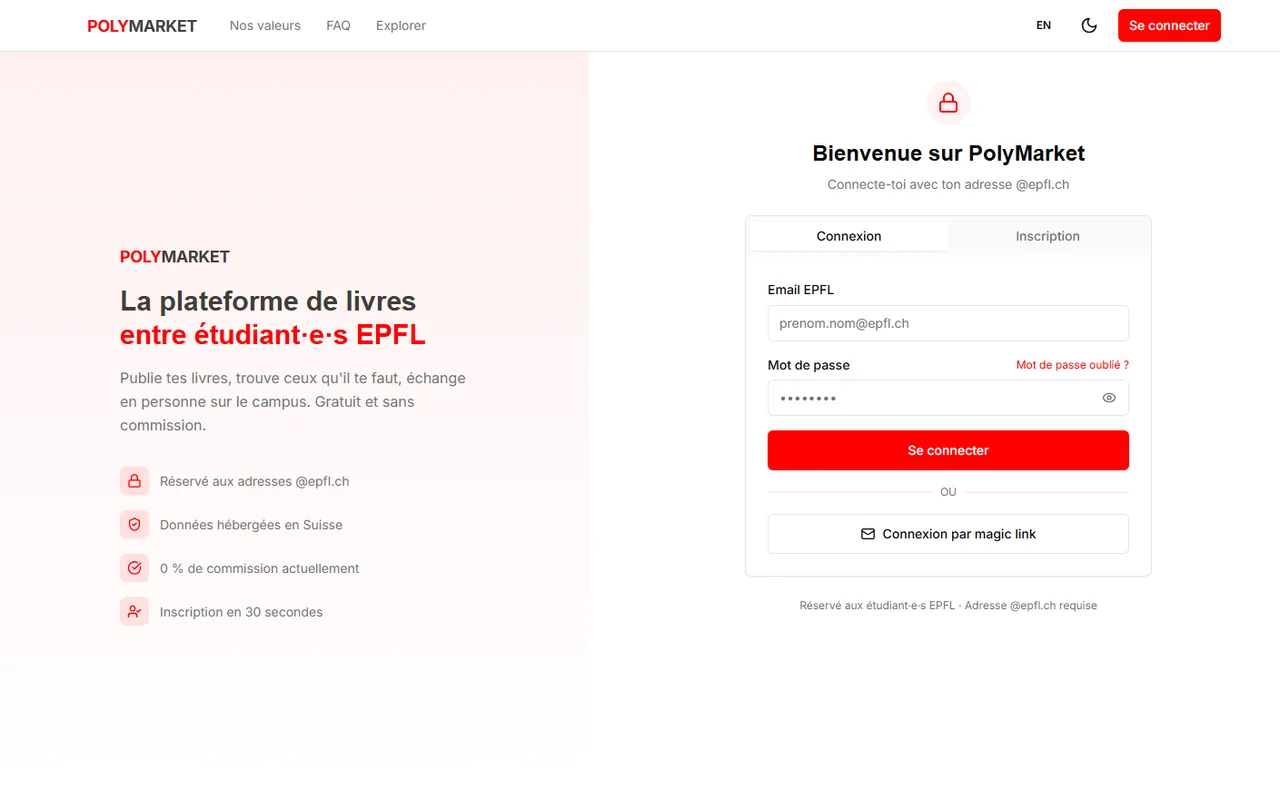 Formulaire de publication d'une annonce de livre